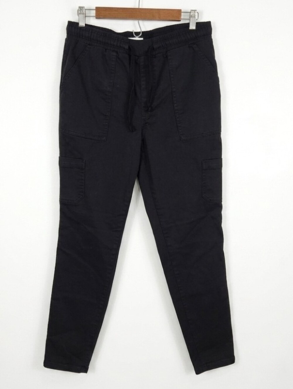 Maurices black Weekender Drawstring Tapered Pants